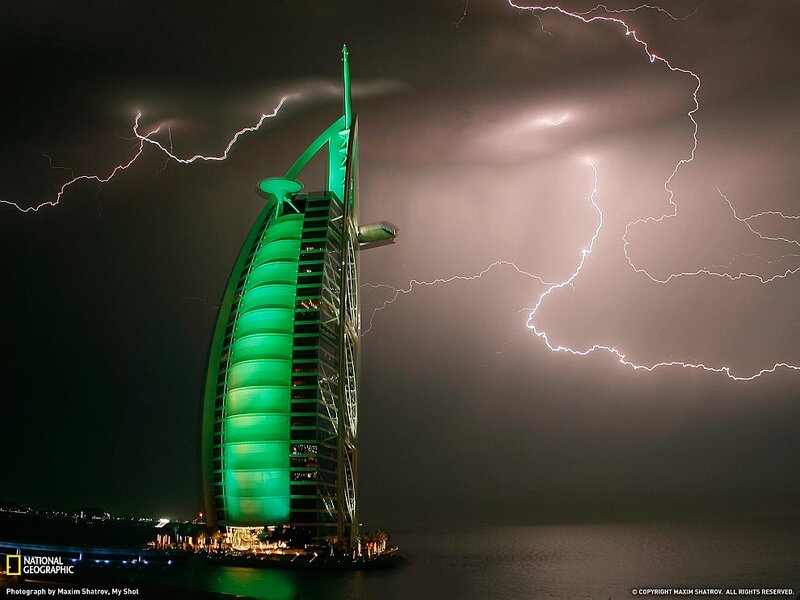 Burj Al Arab Hotel — Green