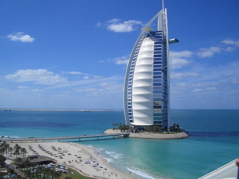 Burj Al Arab hotel in Dubai