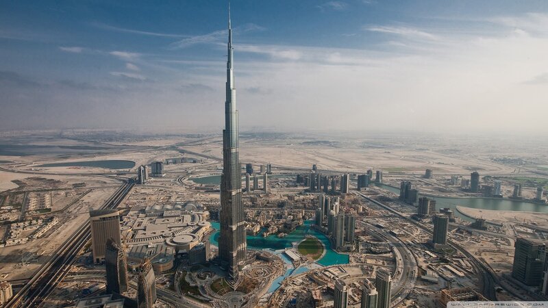 Burj Khalifa and Dubai skyline