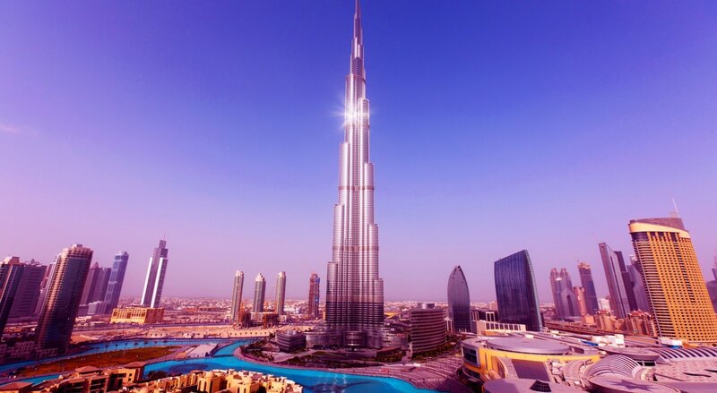 Burj Khalifa and Dubai skyline
