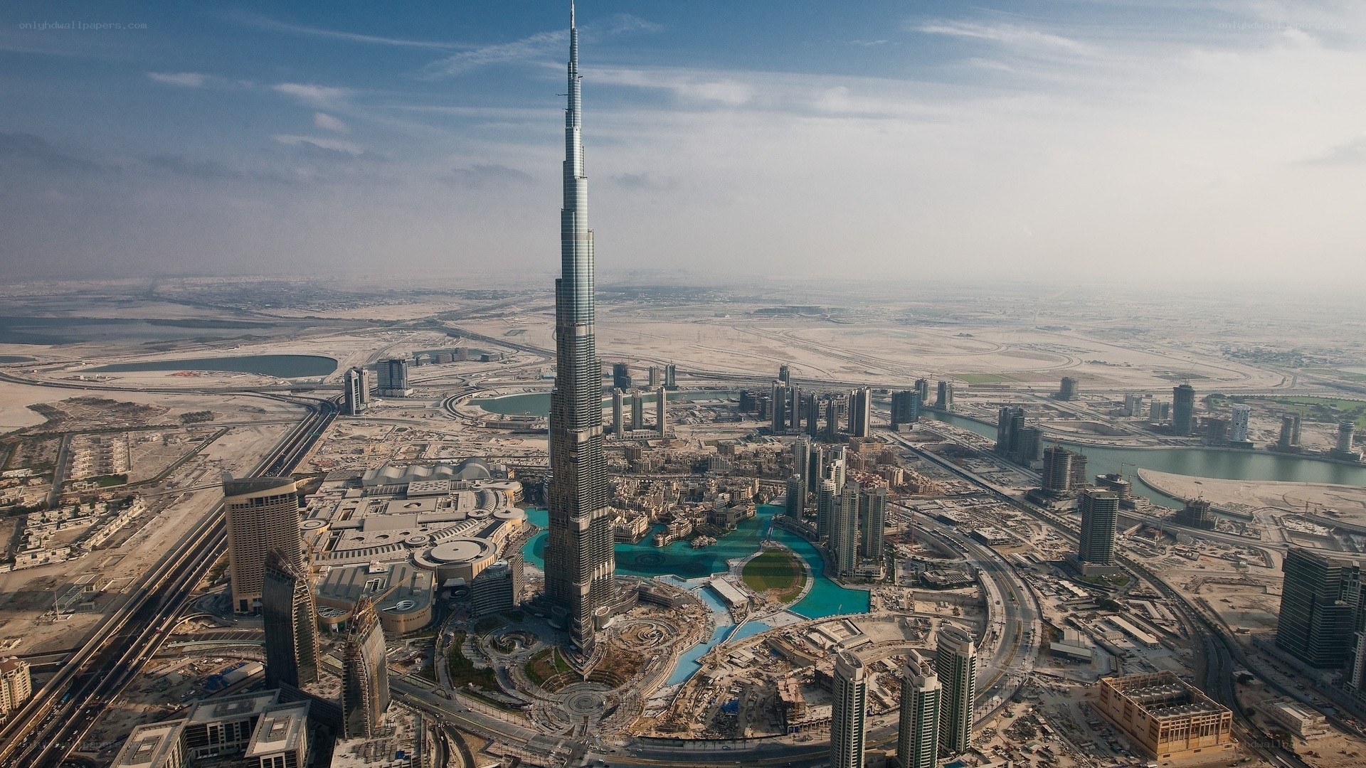 Burj Khalifa and Dubai skyline