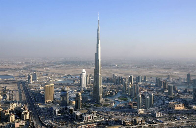 Burj Khalifa and Dubai skyline