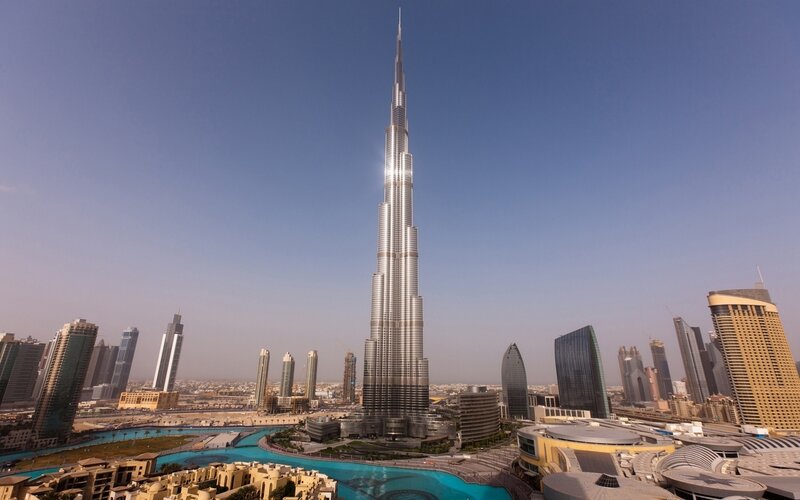 Burj Khalifa and Dubai skyline