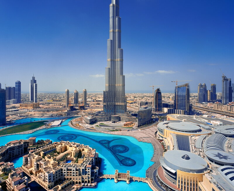 Burj Khalifa and Fountain