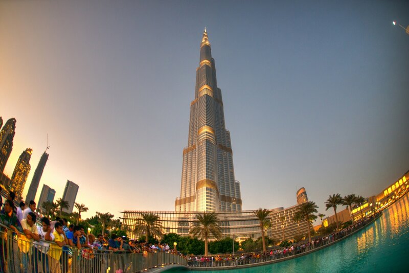 Burj Khalifa at Dusk — Blue, Serene