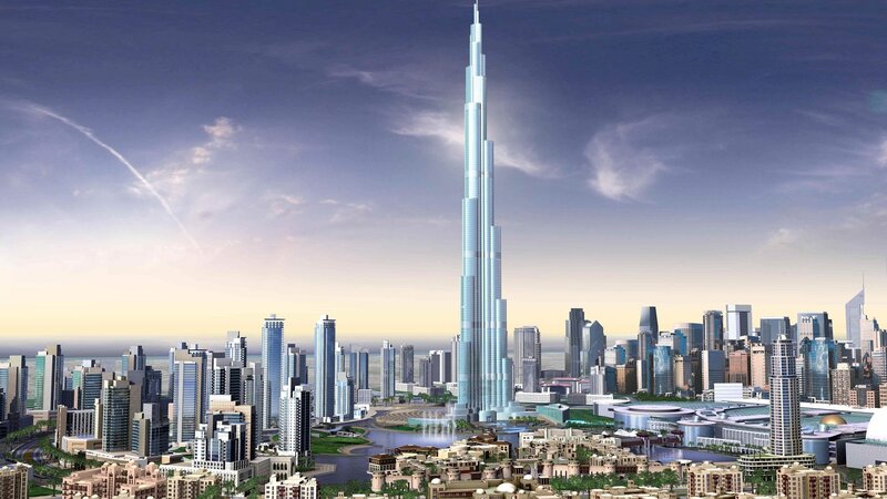 Burj Khalifa cityscape