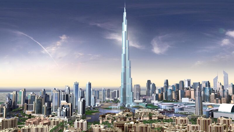 Burj Khalifa cityscape