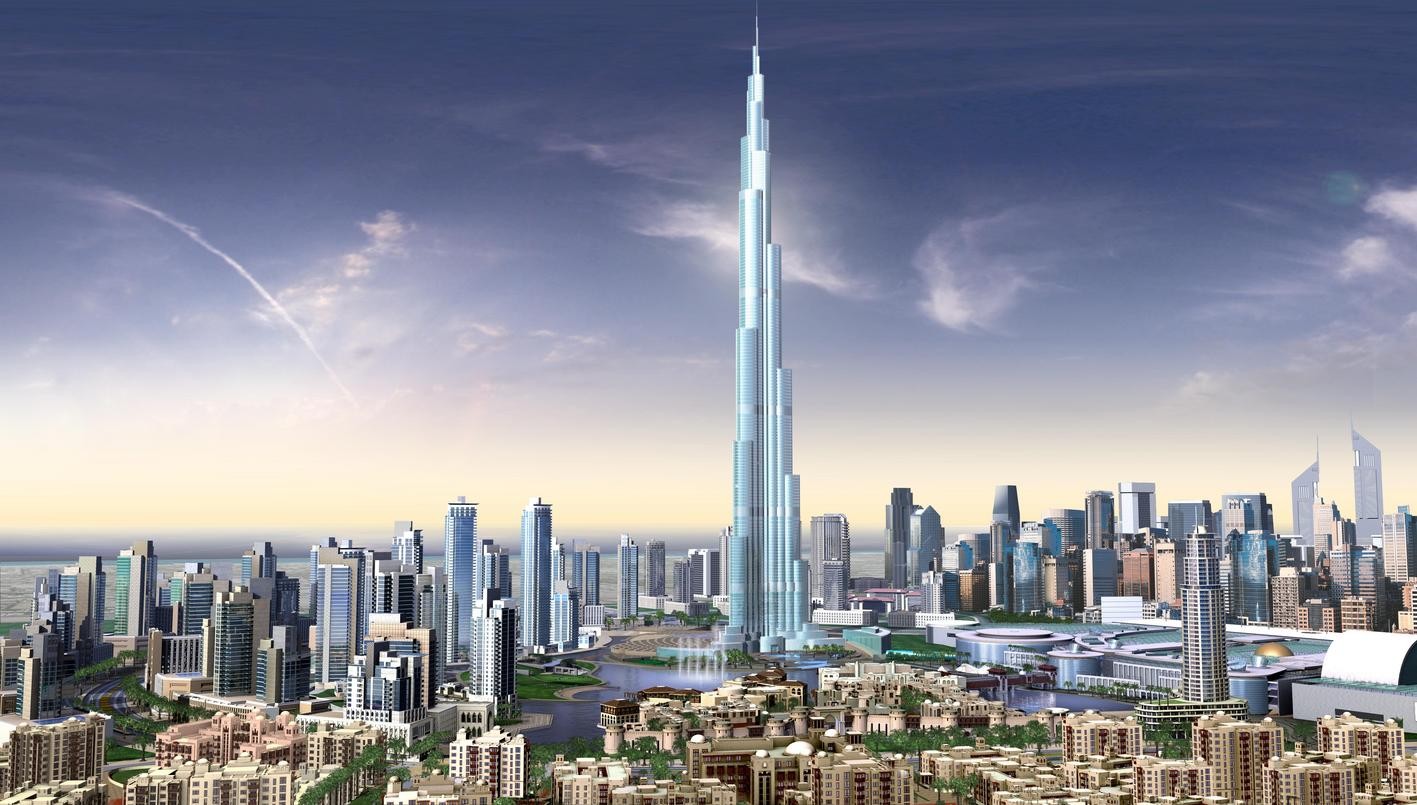 Burj Khalifa cityscape