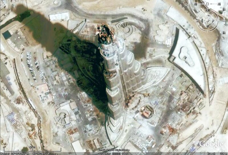 Burj Khalifa construction site