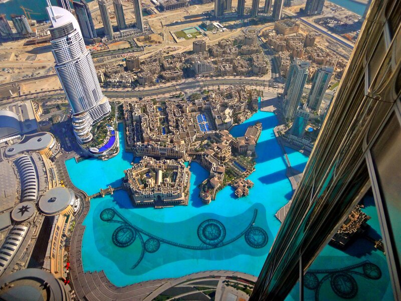 Burj Khalifa View — Blue, Dramatic, Afternoon, Photograph