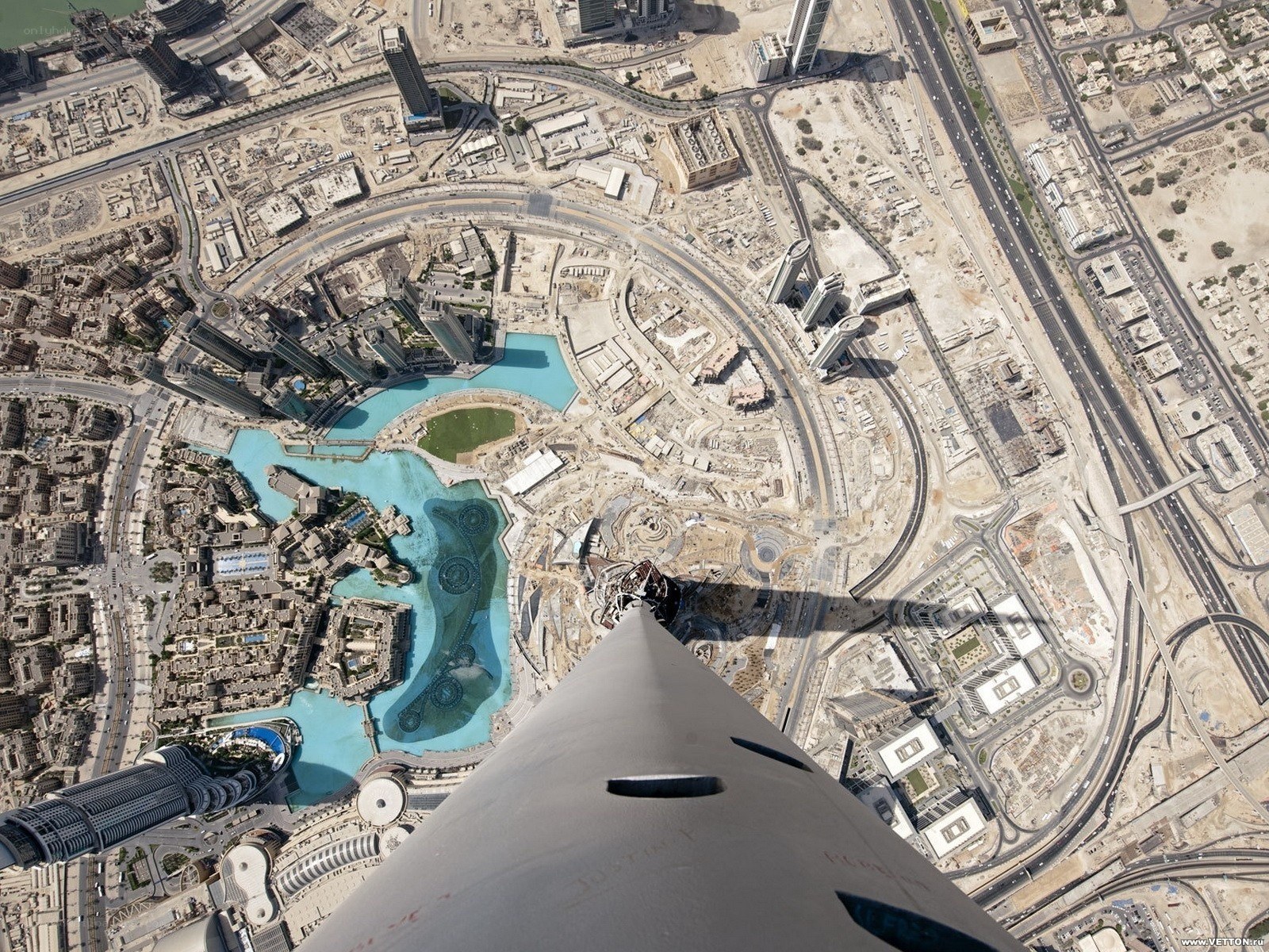 Burj Khalifa view from top