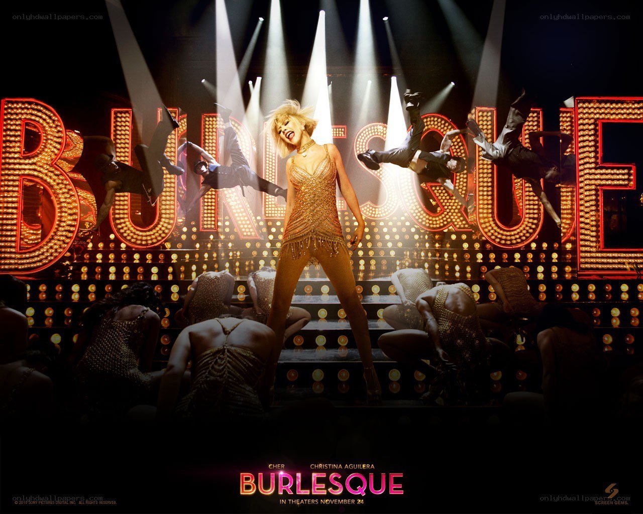 Burlesque movie poster