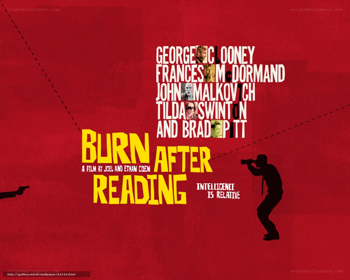 Burn After Reading movie poster
