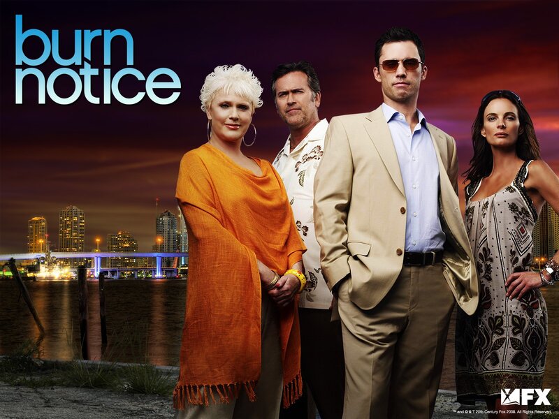Burn Notice cast poster