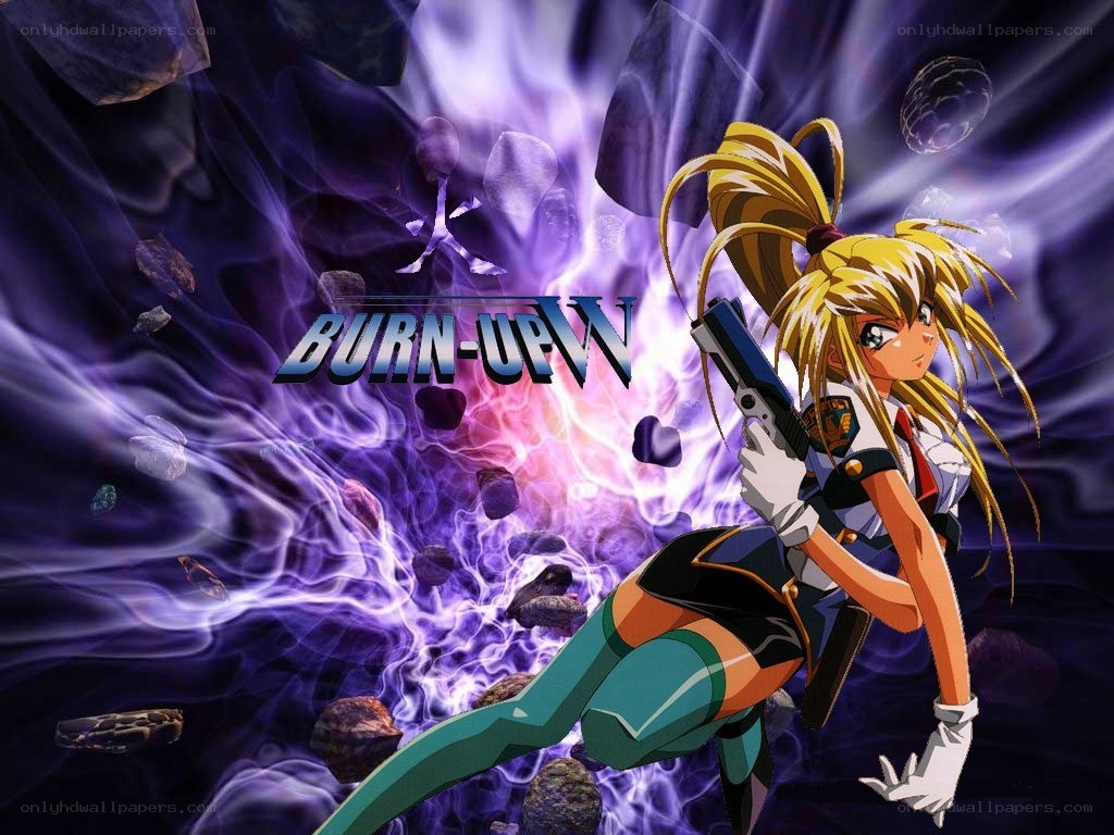Burn-Up W anime character