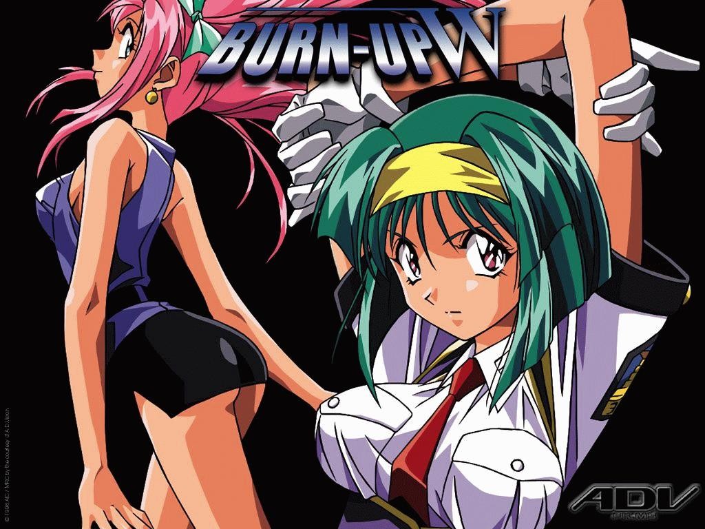 Burn-Up W anime poster