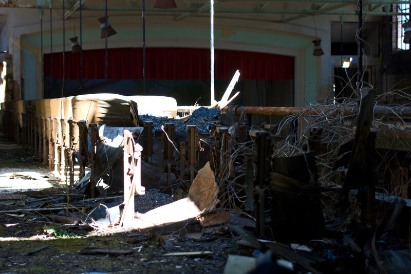 Burned Theater Interior