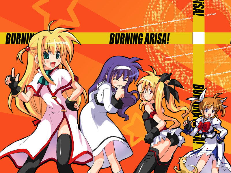 Burning Arisa characters