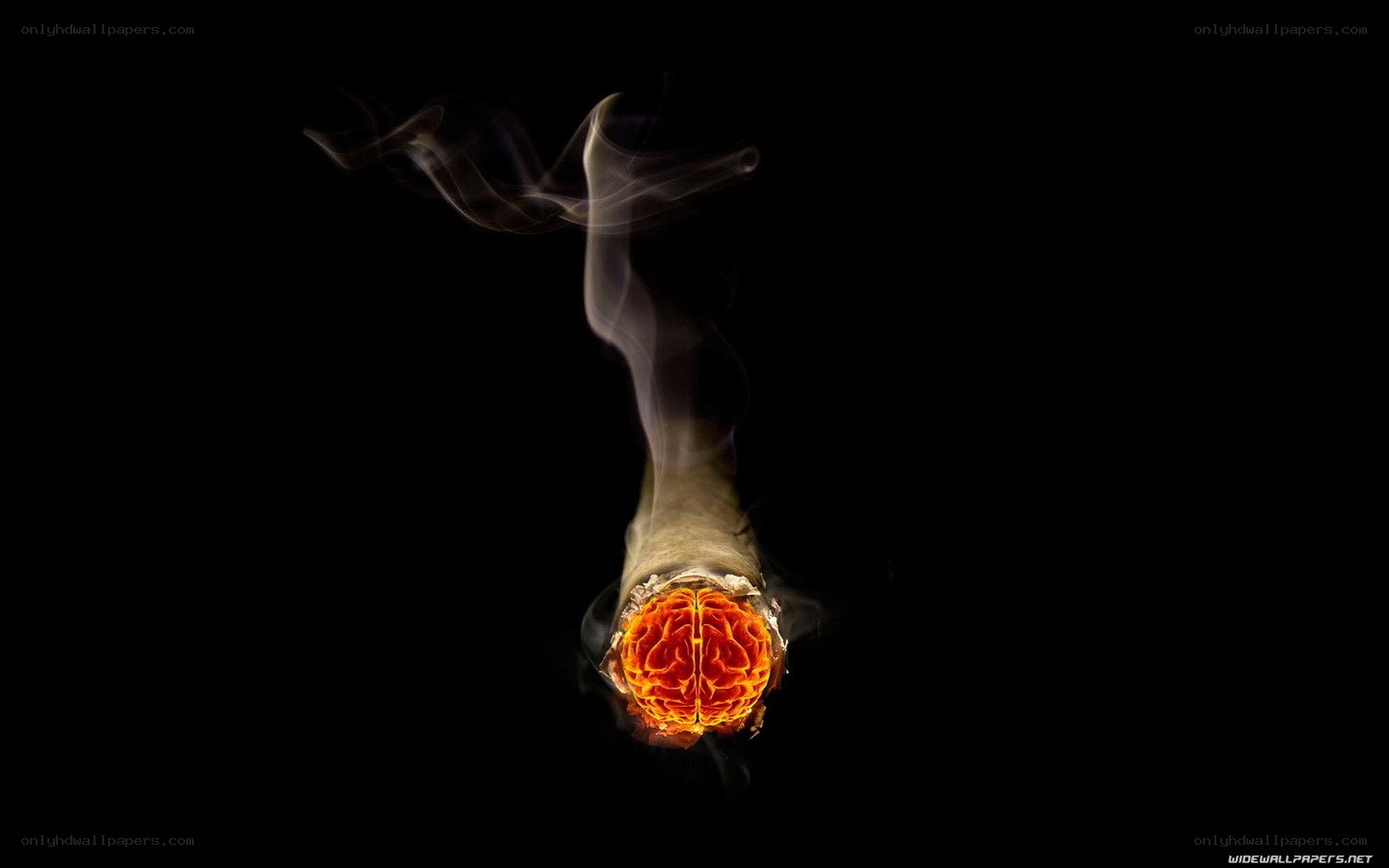 burning brain cigarette
