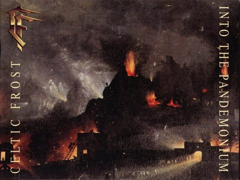 Burning City at Night — Black