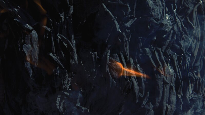 Burning Dark Fabric