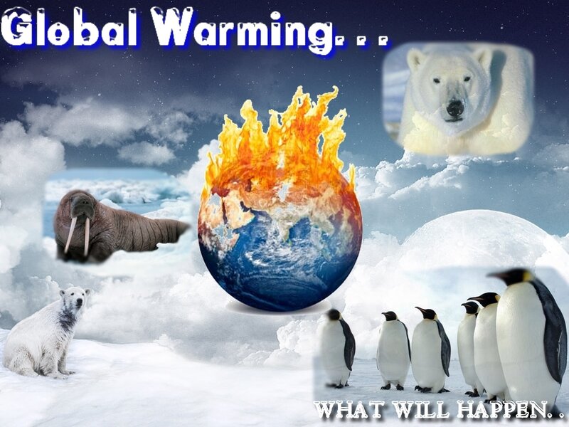 Burning Earth Globe