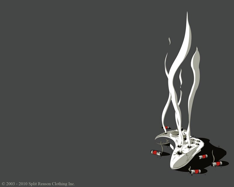 Burning game controller