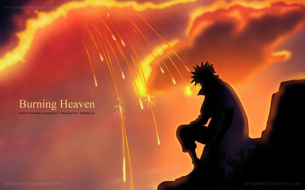 Burning Heaven anime scene