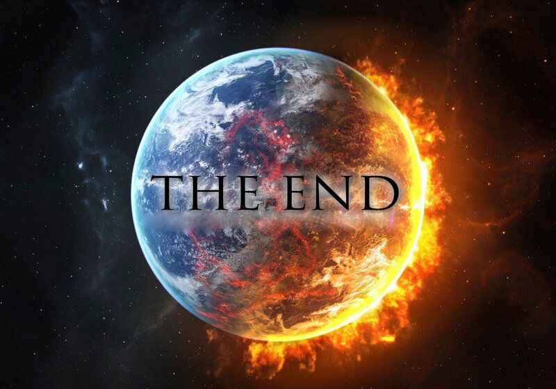 Burning Planet Earth — Blue