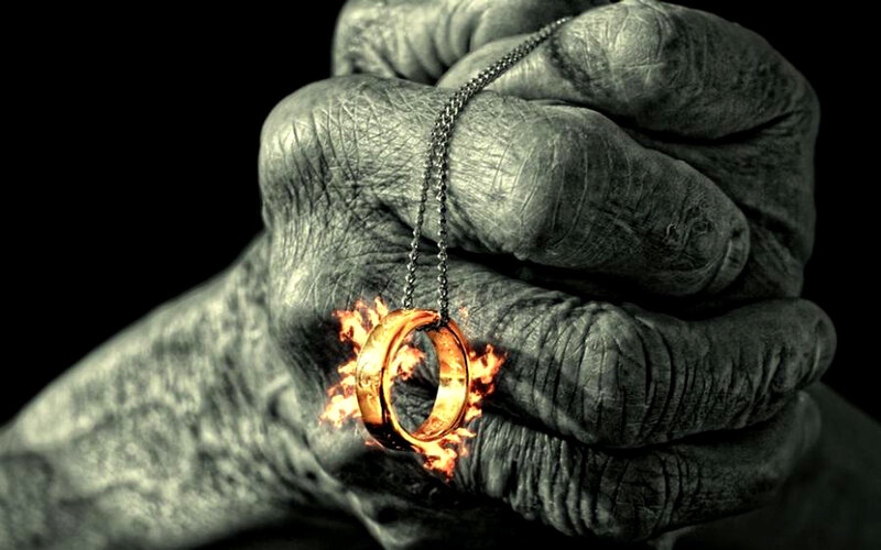 Burning Ring in Hand