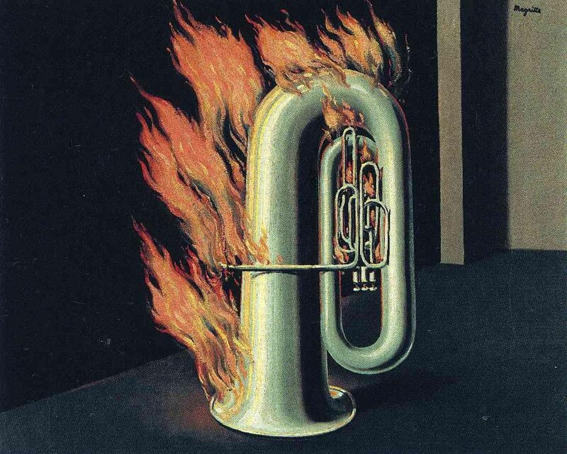 Burning Tubas in a Room