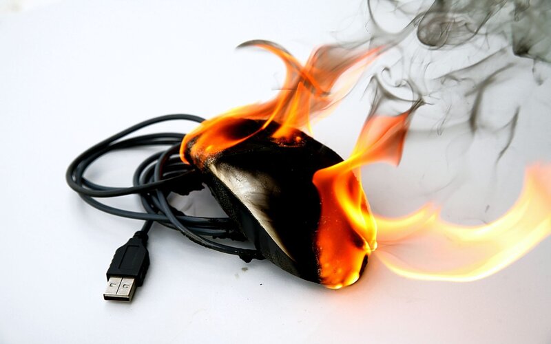Burning USB device