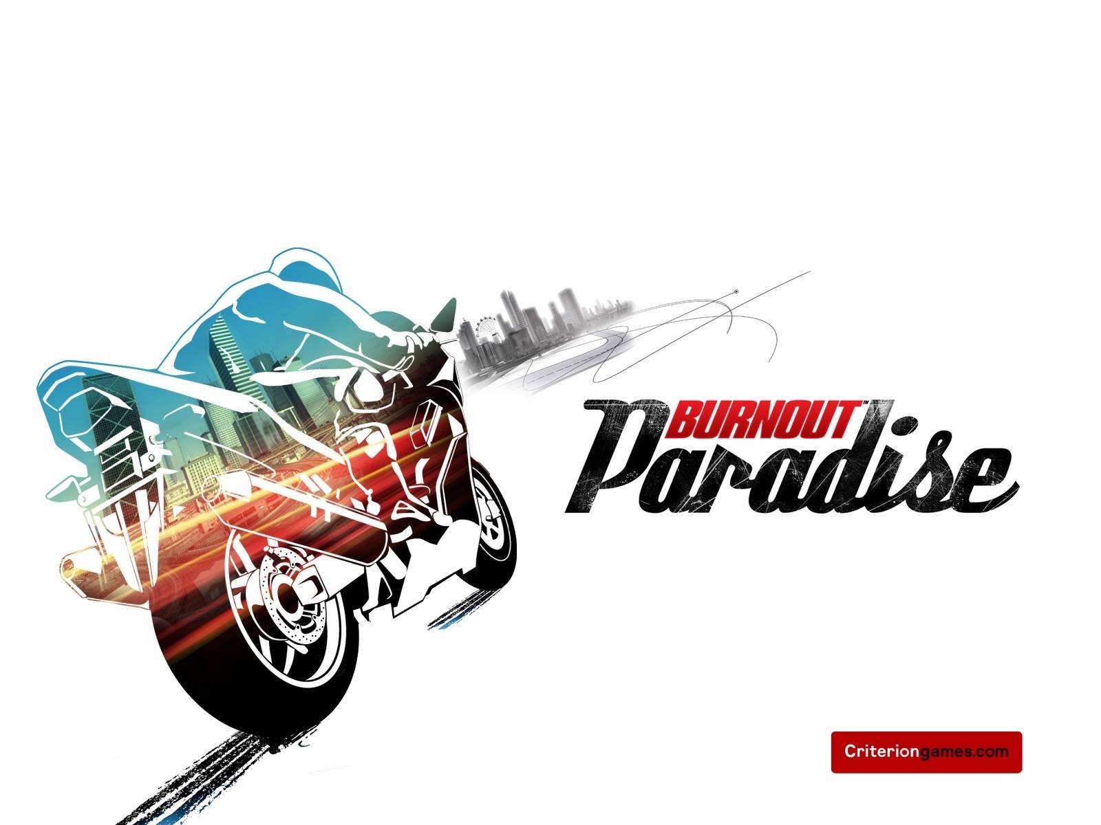 Burnout Paradise game art