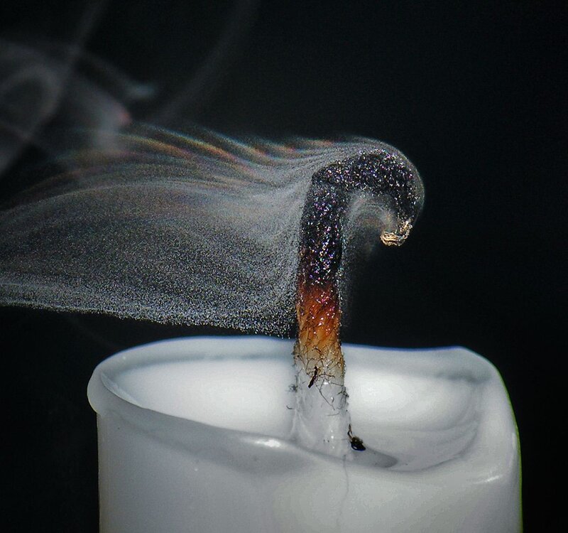 Burnt Candle Wick