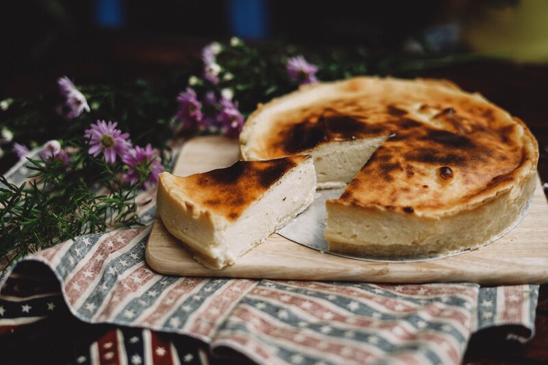 Burnt Cheesecake on Board