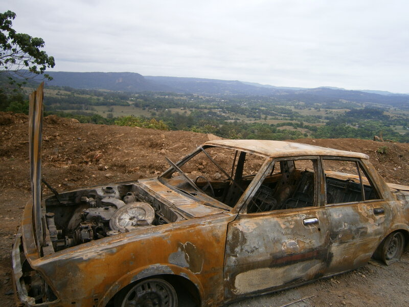 Burnt-out Car