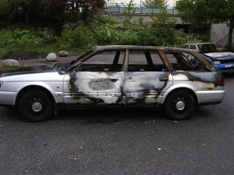 Burnt Silver Car