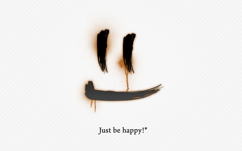 Burnt Smiley Face