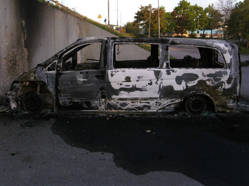 Burnt Van