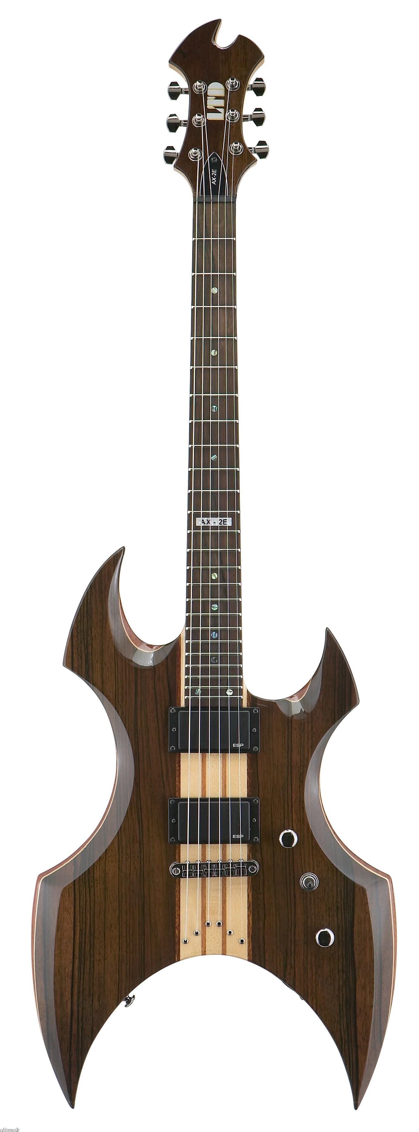 Burr guitar with unique body shape