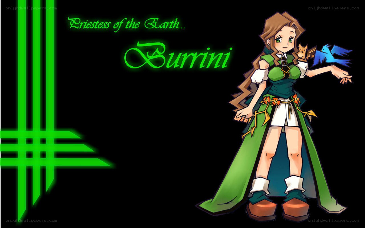 Burrini priestess character art