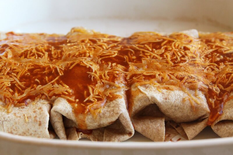 Burritos in a Baking Dish