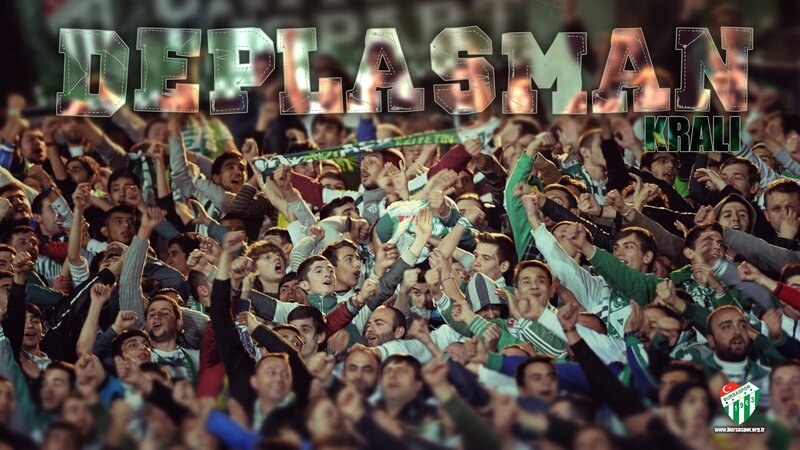 Bursaspor Fans Cheering