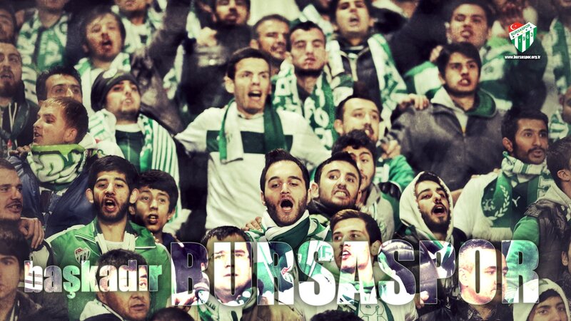 Bursaspor Fans in Stadium