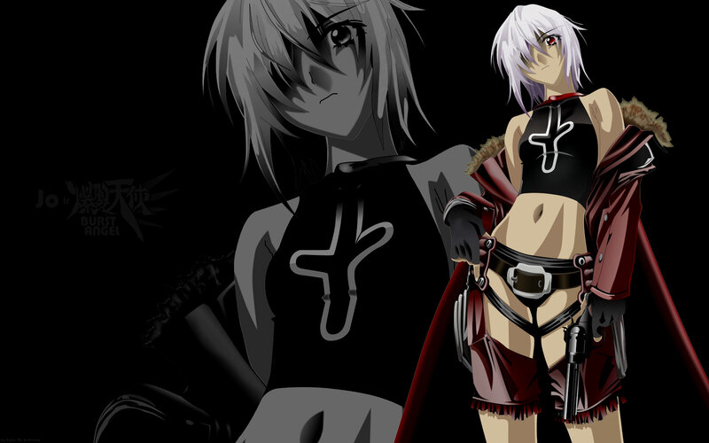 Burst Angel anime character art