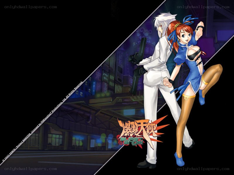 Burst Angel anime characters