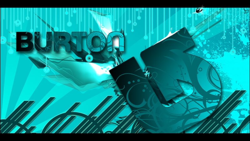 Burton logo art