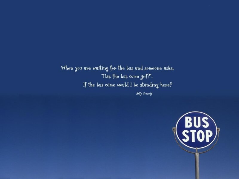 Bus Stop Sign