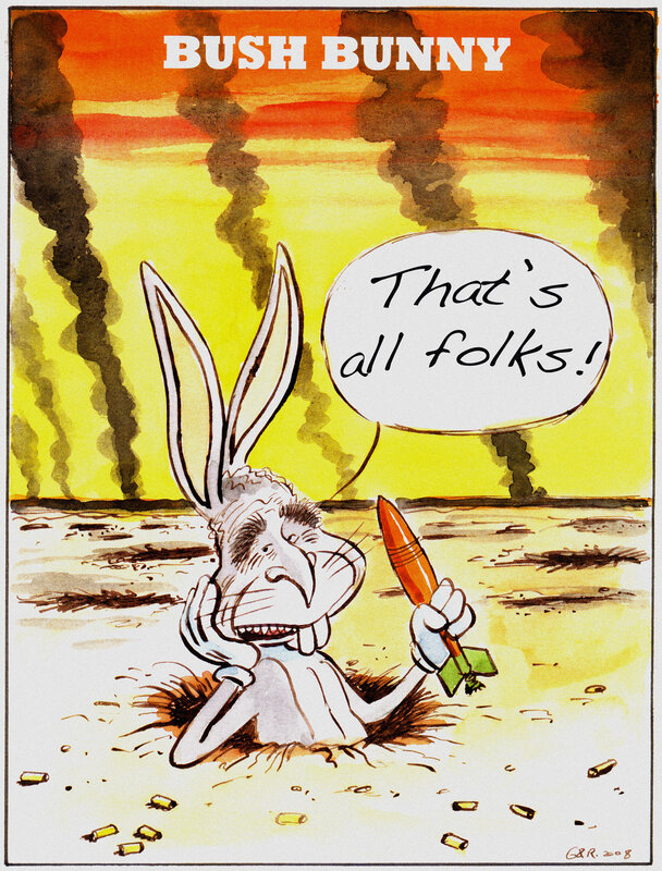 Bush Bunny cartoon