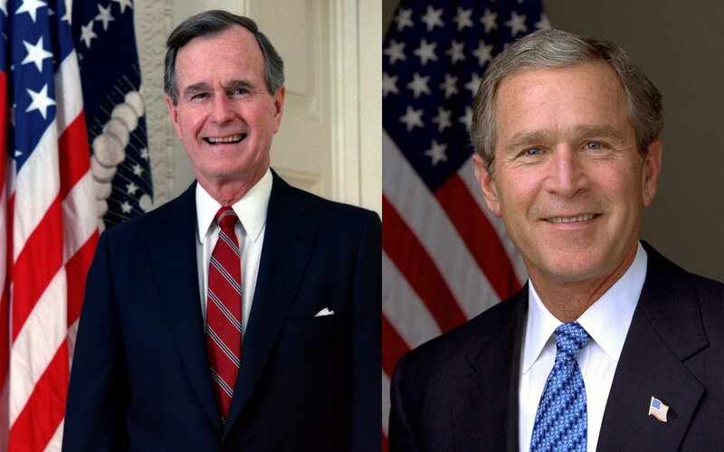 Bush family portraits